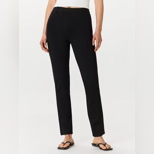 Quince Black Ponte Stretch Pants - Size L